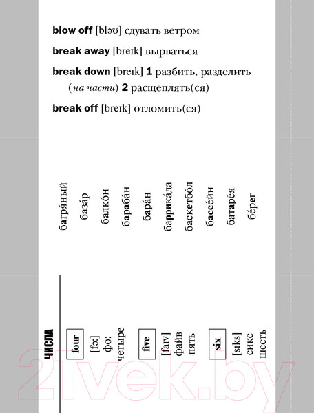 Изображение товара Наглядное пособие АСТ Самый быстрый способ выучить русский язык. Словарные слова