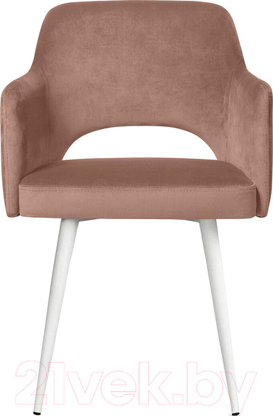 Изображение товара Стул Олмеко Берта (велюр тенерифе корица/белый)