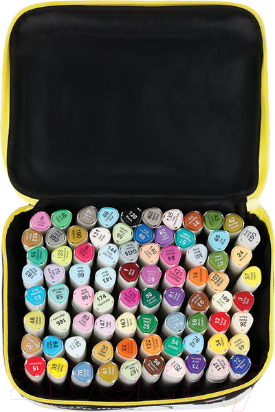 Изображение товара Набор маркеров Meshu Двусторонние / MS_53448 (80цв)