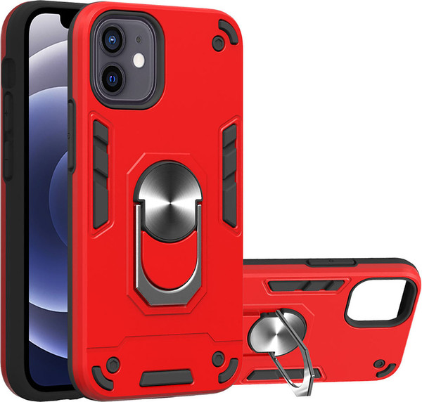 Изображение товара Чехол-накладка Bingo Warrior для iPhone 12 / 12 Pro (красный)