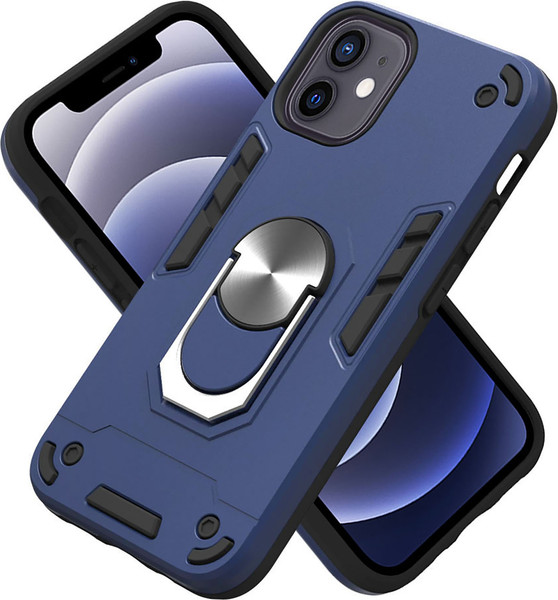 Изображение товара Чехол-накладка Bingo Warrior для iPhone 12 / 12 Pro (синий)