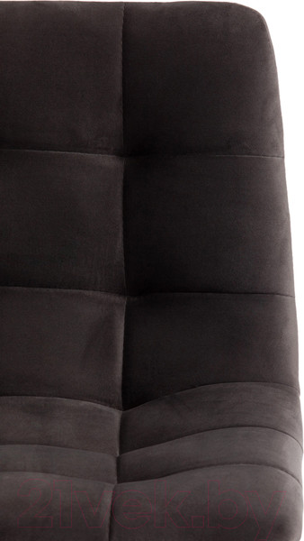 Изображение товара Стул барный Tetchair Chilly 55x44x94 (темно-серый Barkhat 14/черный)