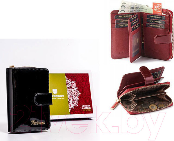 Изображение товара Портмоне Peterson PTN BC-602-0714 (черный)
