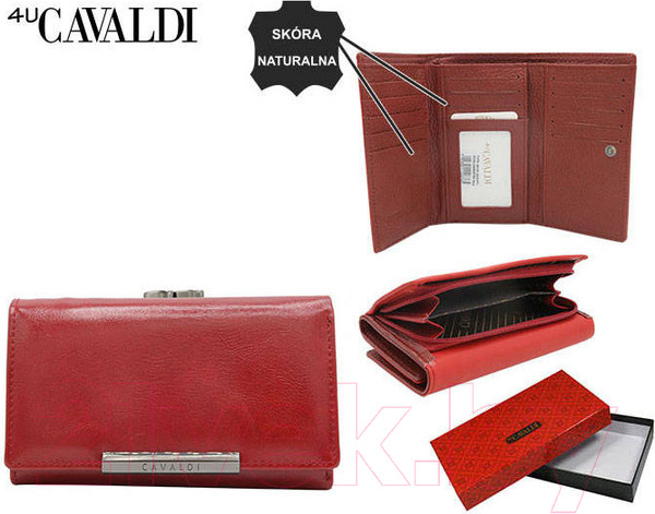 Изображение товара Портмоне Cedar 4U Cavaldi PX29-21-6659 (красный)