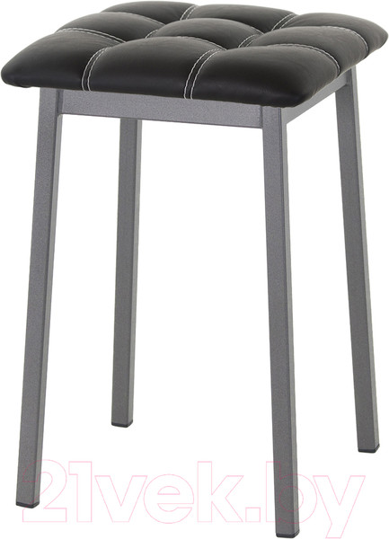 Изображение товара Табурет AMC Comfort 7К4.1 (кожзам черный/графит)