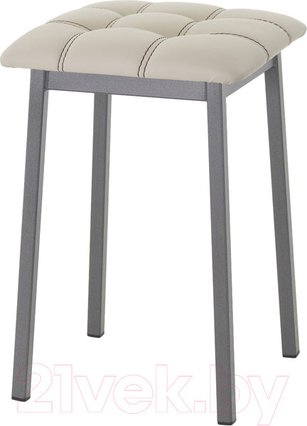 Изображение товара Табурет AMC Comfort 7К4.3 (кожзам бежевый/графит)
