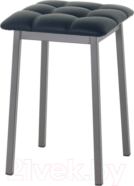 Изображение товара Табурет AMC Comfort 7К4.16 (кожзам антрацит/графит)