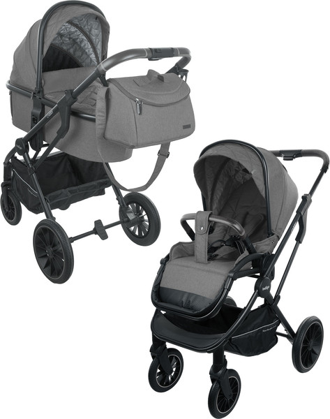 Изображение товара Детская универсальная коляска INDIGO Carry 2 в 1 (серый)