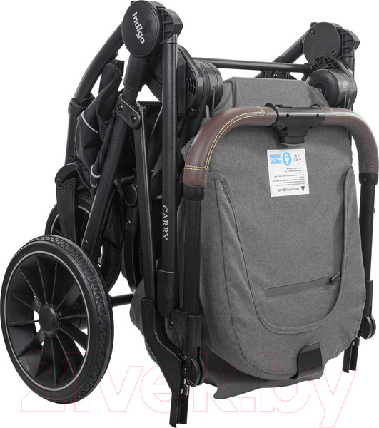 Изображение товара Детская универсальная коляска INDIGO Carry 2 в 1 (серый)