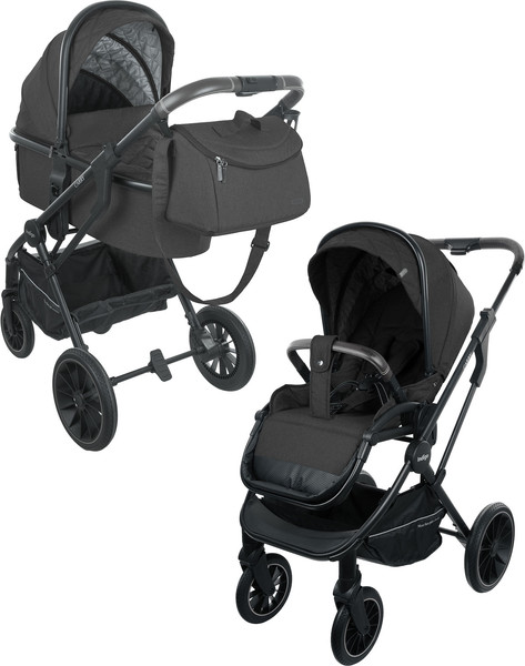Изображение товара Детская универсальная коляска INDIGO Carry 2 в 1 (черный)