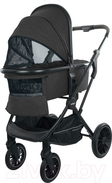 Изображение товара Детская универсальная коляска INDIGO Carry 2 в 1 (черный)