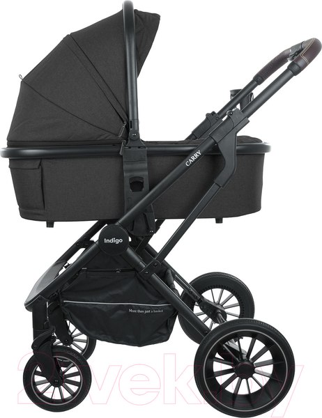 Изображение товара Детская универсальная коляска INDIGO Carry 2 в 1 (черный)