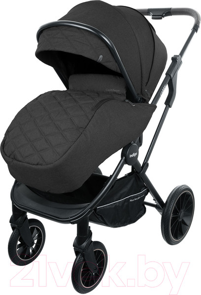 Изображение товара Детская универсальная коляска INDIGO Carry 2 в 1 (черный)
