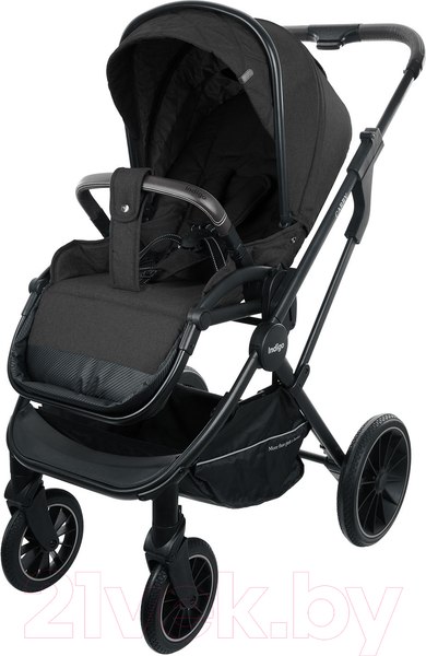 Изображение товара Детская универсальная коляска INDIGO Carry 2 в 1 (черный)