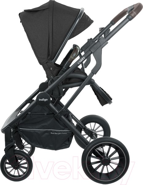 Изображение товара Детская универсальная коляска INDIGO Carry 2 в 1 (черный)