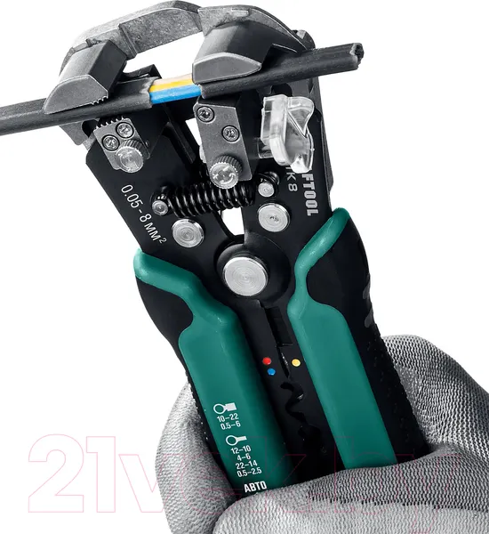 Изображение товара Инструмент обжимной Kraftool TK-8 / 22637