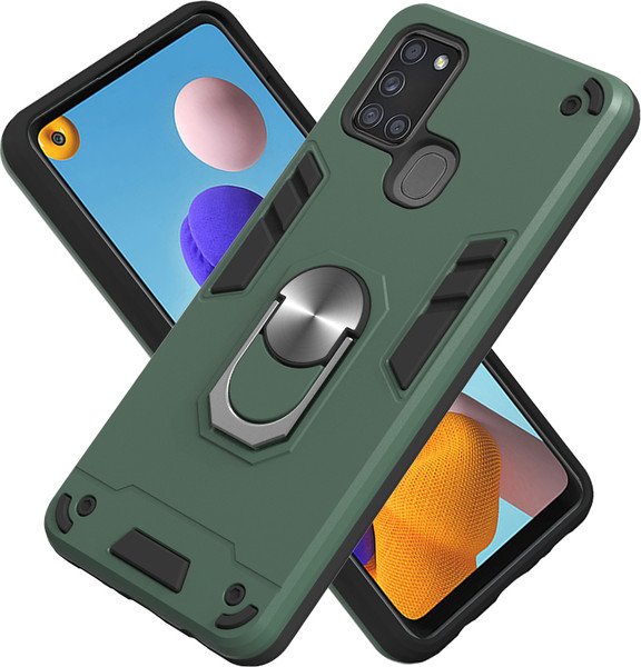 Изображение товара Чехол-накладка Bingo Warrior для Galaxy A21S (зеленый)