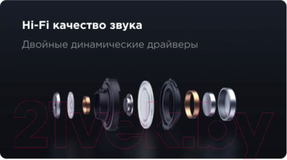 Изображение товара Беспроводные наушники Xiaomi Redmi Buds 4 Pro M2132E1 / BHR5897GL (белый)