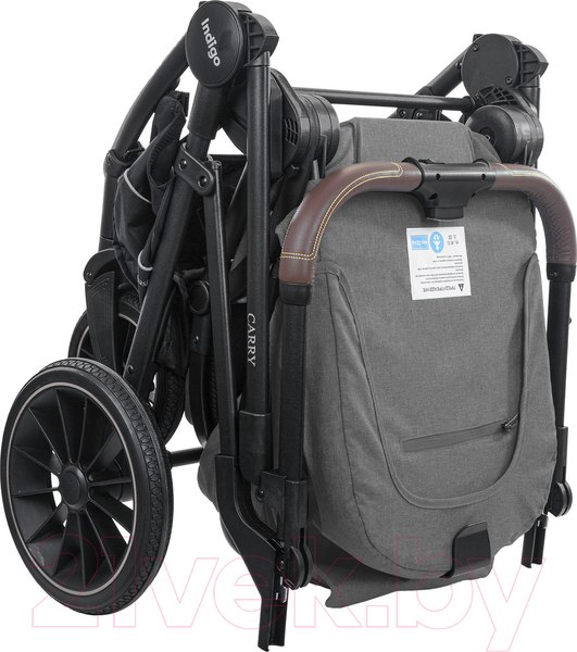 Изображение товара Детская универсальная коляска INDIGO Carry 3 в 1 (серый)