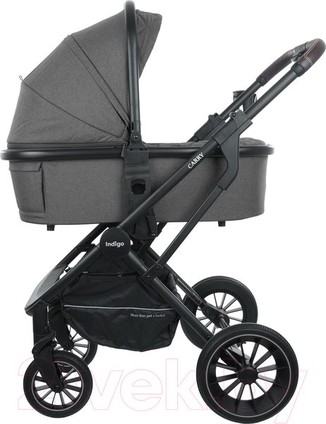Изображение товара Детская универсальная коляска INDIGO Carry 3 в 1 (серый)