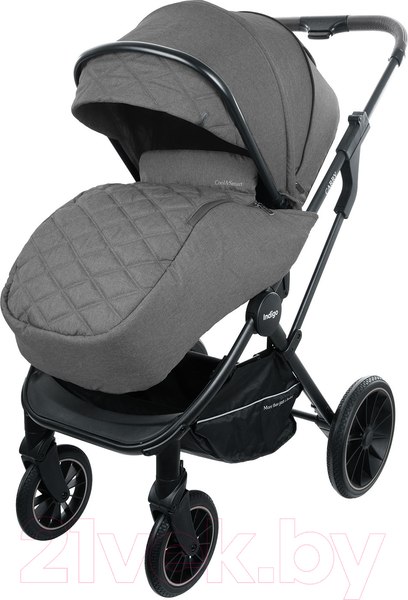 Изображение товара Детская универсальная коляска INDIGO Carry 3 в 1 (серый)