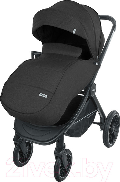 Изображение товара Детская универсальная коляска INDIGO Ultra 2 в 1 (черный)