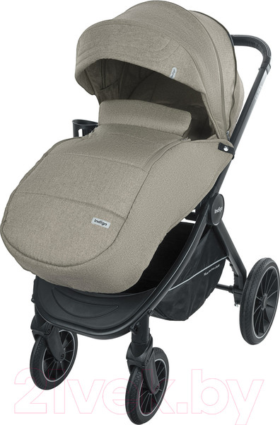 Изображение товара Детская универсальная коляска INDIGO Ultra 3 в 1 (бежевый)