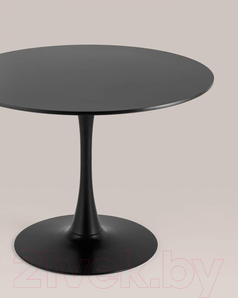 Изображение товара Обеденный стол Stool Group Tulip 100x100 / T004-1-100 (черный)