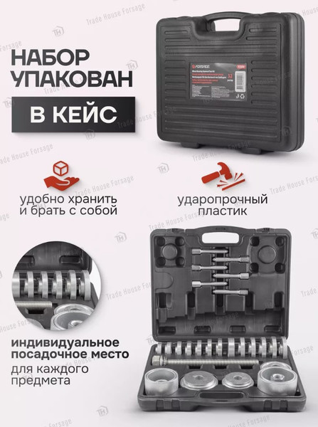 Изображение товара Набор автоинструмента Forsage F-933T4 (51913)