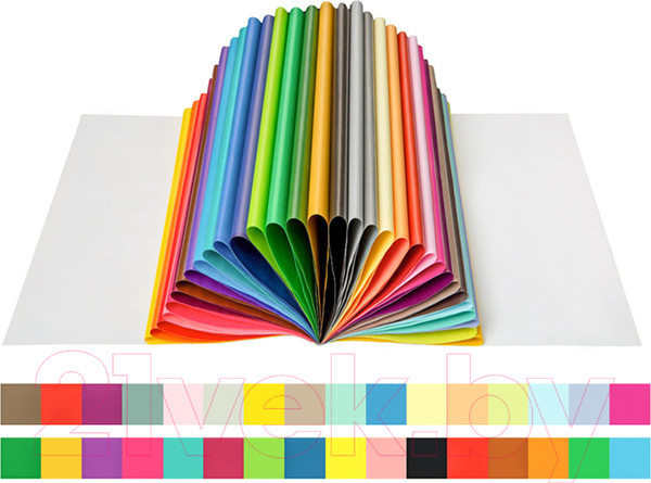 Изображение товара Набор цветной бумаги ArtSpace Бегемот / Нб32-32мдв_28802 (32цв)