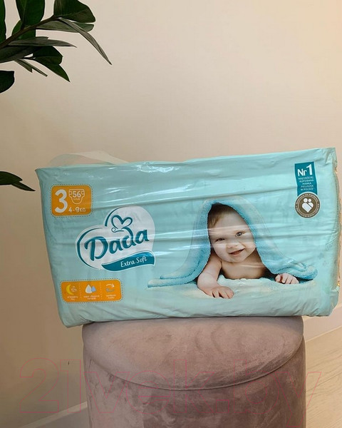 Изображение товара Подгузники детские Dada Extra Soft Midi 3 (56шт)
