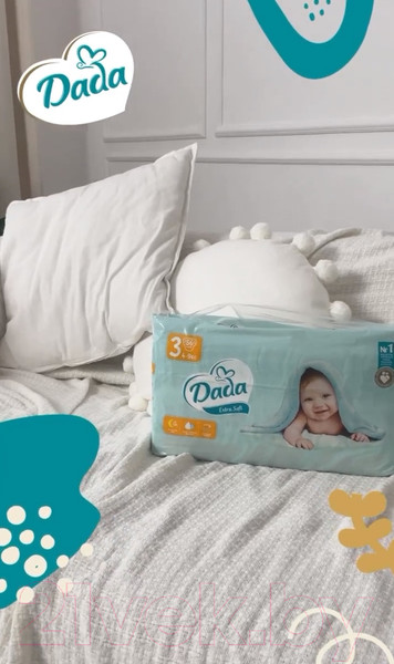Изображение товара Подгузники детские Dada Extra Soft Midi 3 (56шт)