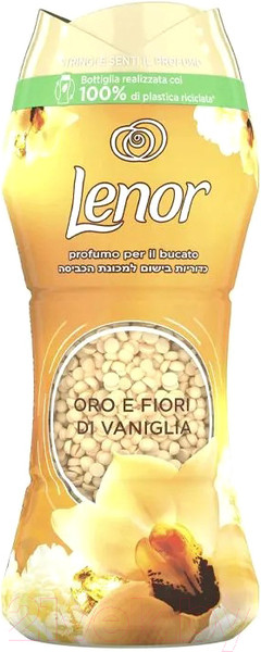 Изображение товара Кондиционер для белья Lenor Oro e Fiori di Vaniglia Парфюмированный в гранулах (210г)