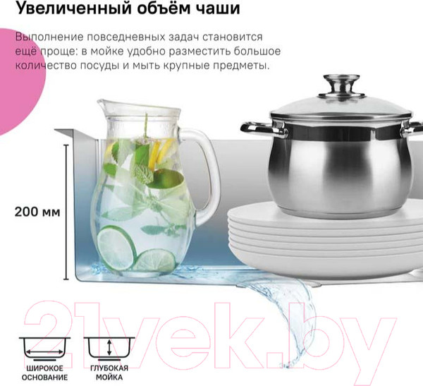 Изображение товара Мойка кухонная IDDIS Haze HAZ49S0i77