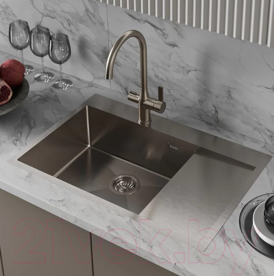 Изображение товара Мойка кухонная IDDIS Haze HAZ78SLi77