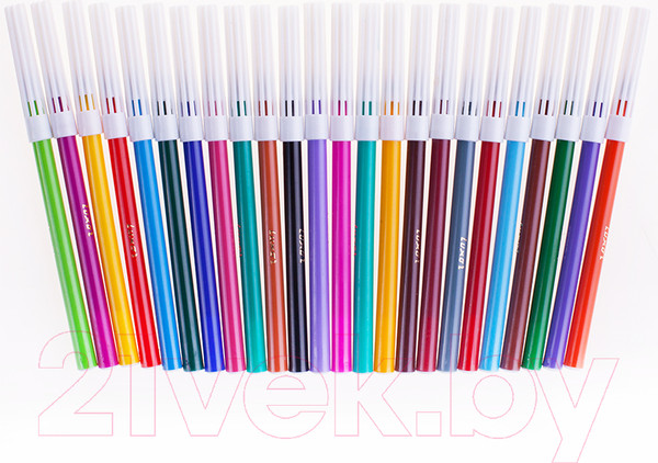 Изображение товара Фломастеры Luxor Coloring / 6101/24 TUB (24цв)