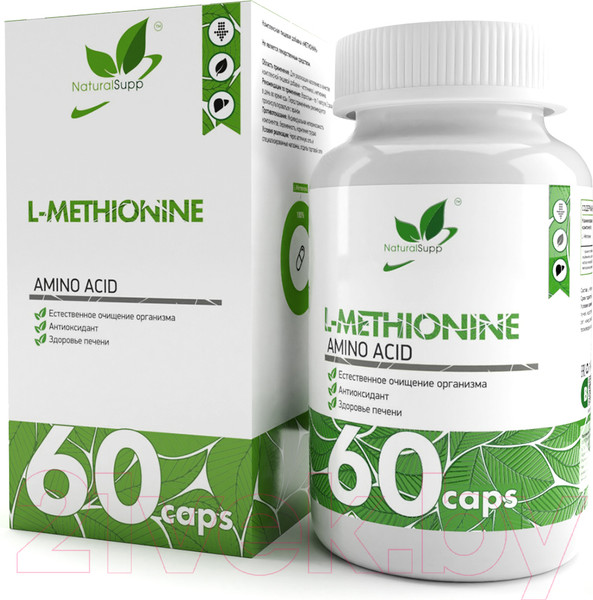 Изображение товара L-метионин NaturalSupp 60 капсул