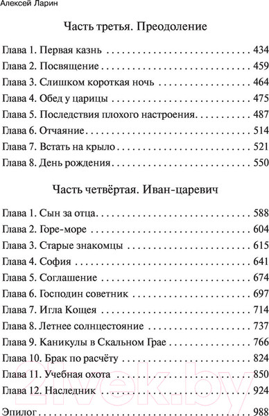 Изображение товара Книга АСТ Ошибка сказочника. Школа Бессмертного (Ларин А.)