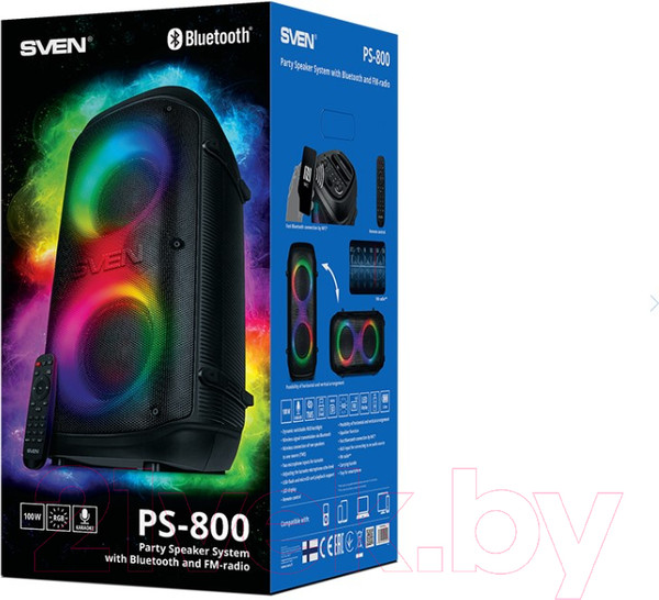 Изображение товара Портативная акустика Sven PS-800