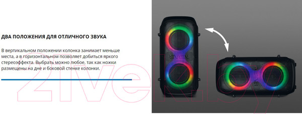 Изображение товара Портативная акустика Sven PS-800