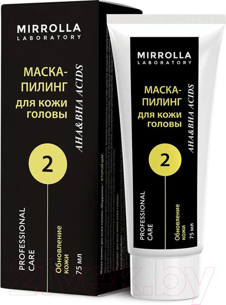 Изображение товара Маска для волос Mirrolla Пилинг (75мл)