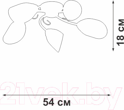 Изображение товара Люстра Vitaluce V3715/5PL