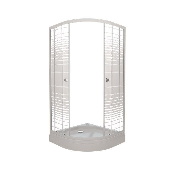 Изображение товара Душевой уголок Triton Стандарт А 90x90 (полосы)