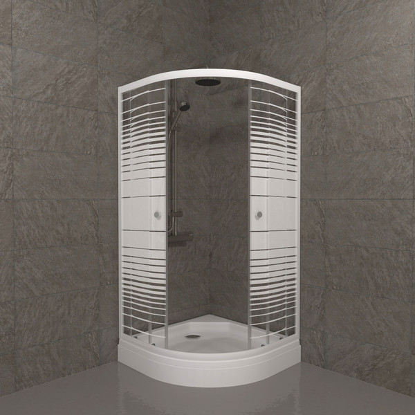 Изображение товара Душевой уголок Triton Стандарт А 90x90 (полосы)