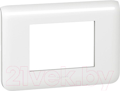 Изображение товара Рамка для выключателей и розеток Legrand Mosaic 78803 (белый)