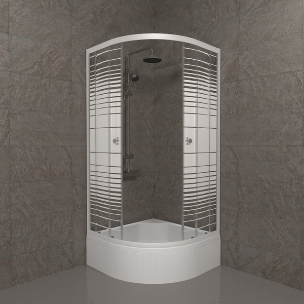 Изображение товара Душевой уголок Triton Стандарт В 90x90 (полосы)