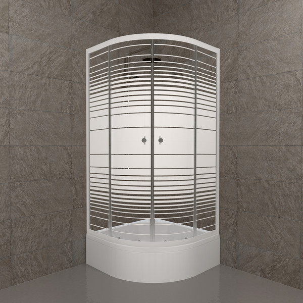 Изображение товара Душевой уголок Triton Стандарт В 90x90 (полосы)