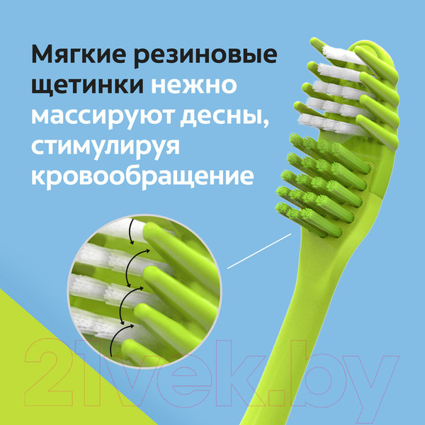 Изображение товара Набор зубных щеток Colgate Массажер (1шт+1шт)