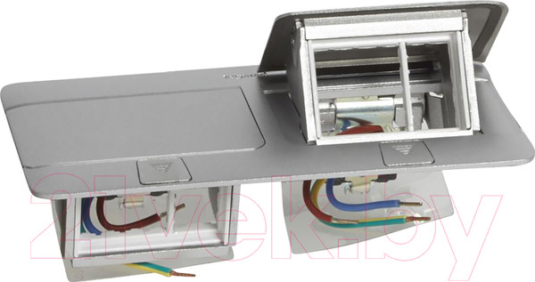 Изображение товара Блок розеточный Legrand 54012 (алюминий)