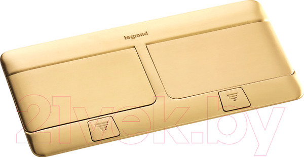 Изображение товара Блок розеточный Legrand 54018 (латунь)